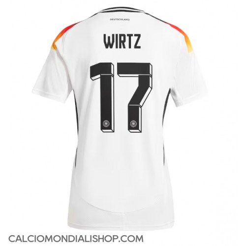 Maglie da calcio Germania Florian Wirtz #17 Prima Maglia Europei 2024 Manica Corta